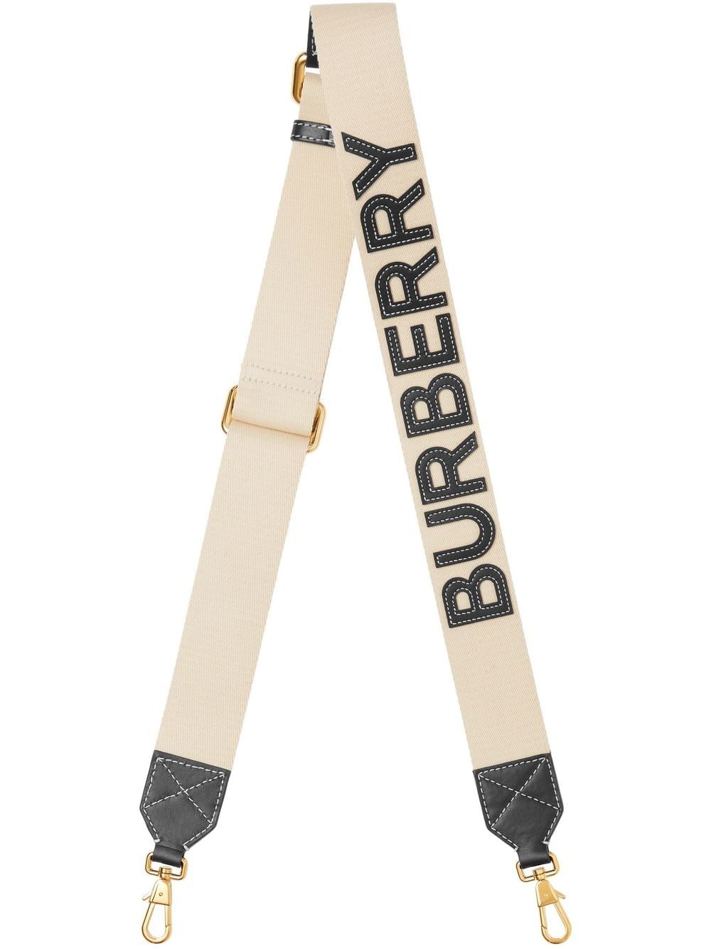 Burberry Schulterriemen mit Logo-Applikation - Nude von Burberry