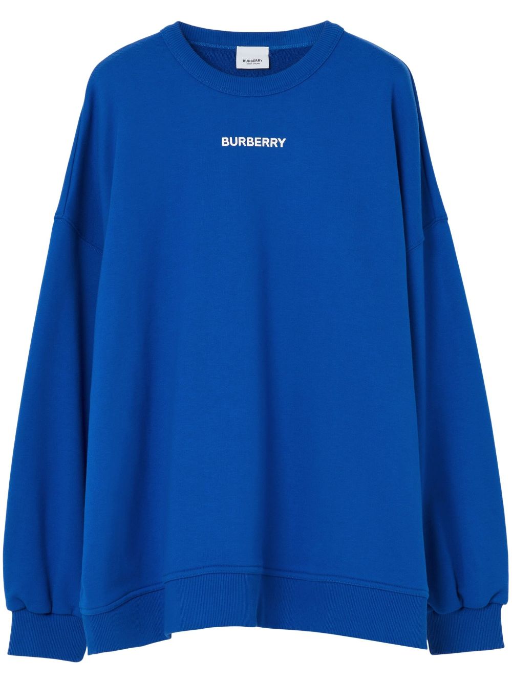 Burberry Oversized-T-Shirt mit Logo - Blau von Burberry