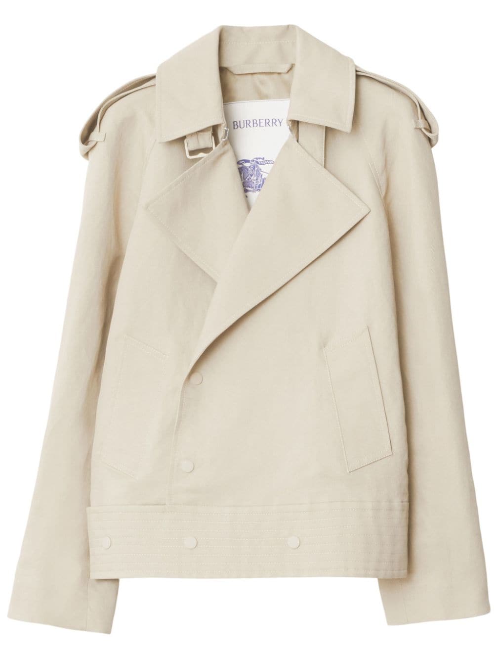 Burberry Jacke aus Canvas - Nude von Burberry