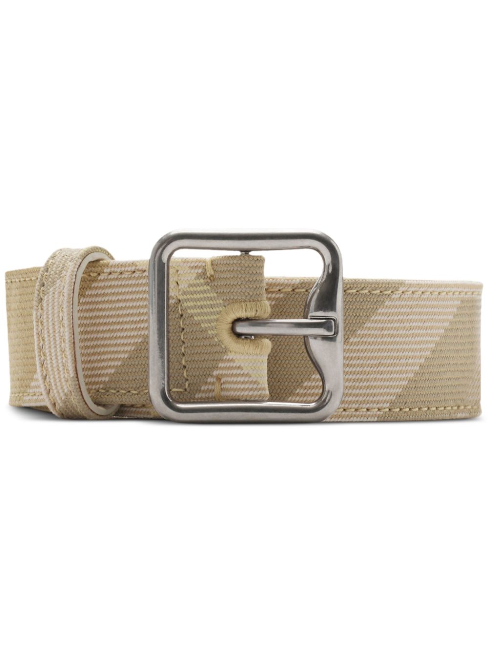 Burberry stripe design belt - Nude von Burberry