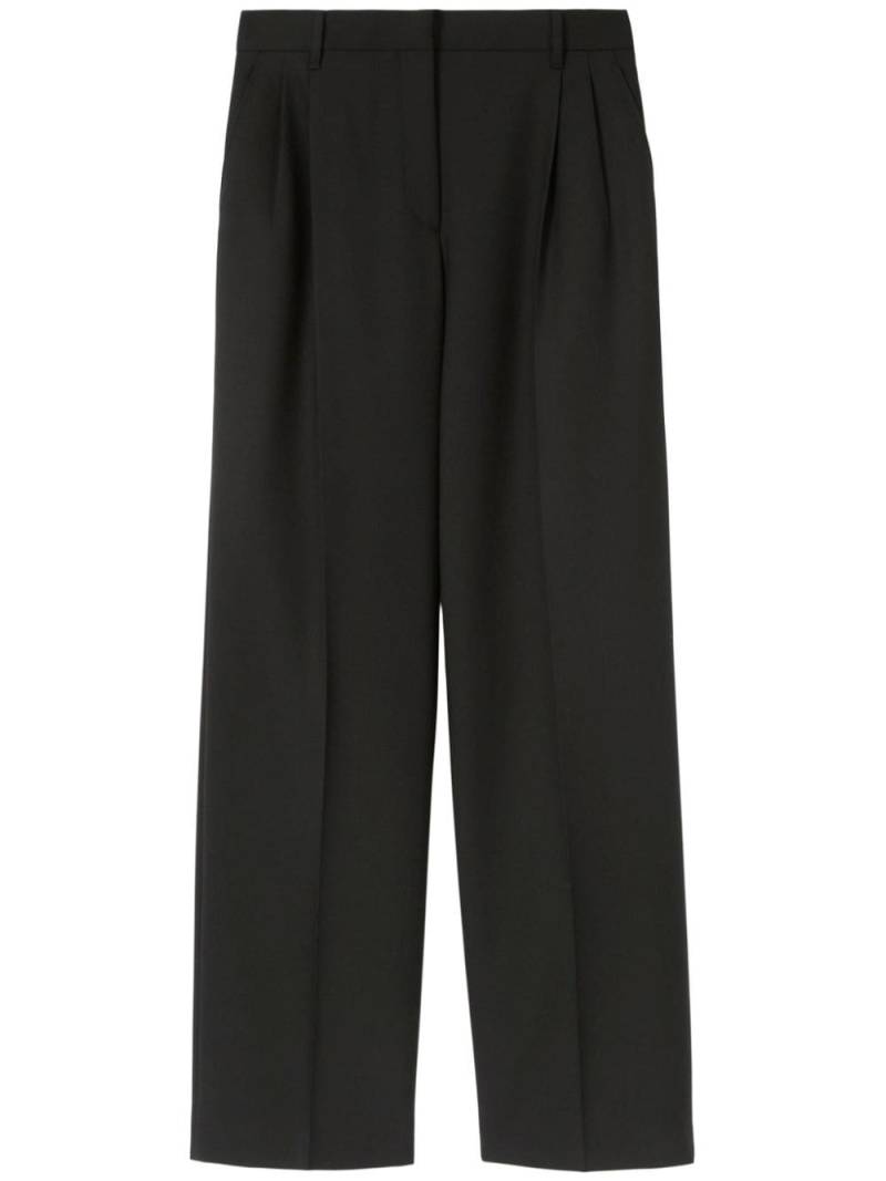 Burberry Weite Cropped-Hose - Schwarz von Burberry