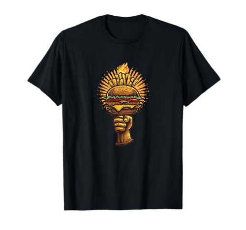 Lustiges Burger-Trophäenkostüm für Jungen und Mädchen T-Shirt Lustiges Burger-Trophäenkostüm für Jungen und Mädchen T-Shirt von Burger Trophy Outfit
