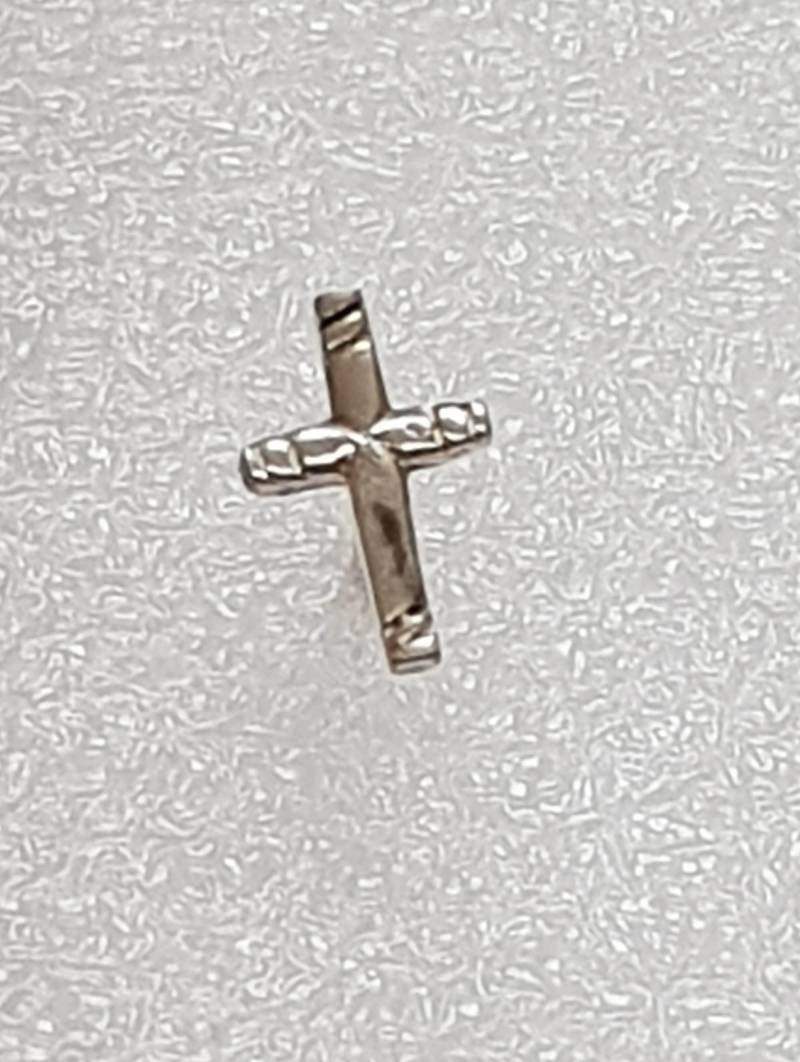 Kreuz Ohrstecker, 925 Sterling Silber, Ohrstecker Religiös, Für Knaben Und Männer, Einzel Kreuz, Mit Ornament Kreuz Ohrstecker, 925 Sterling Silber, Ohrstecker Religiös, Für Knaben Und Männer, Einzel Kreuz, Mit Ornament von BurgisKlunkerkiste