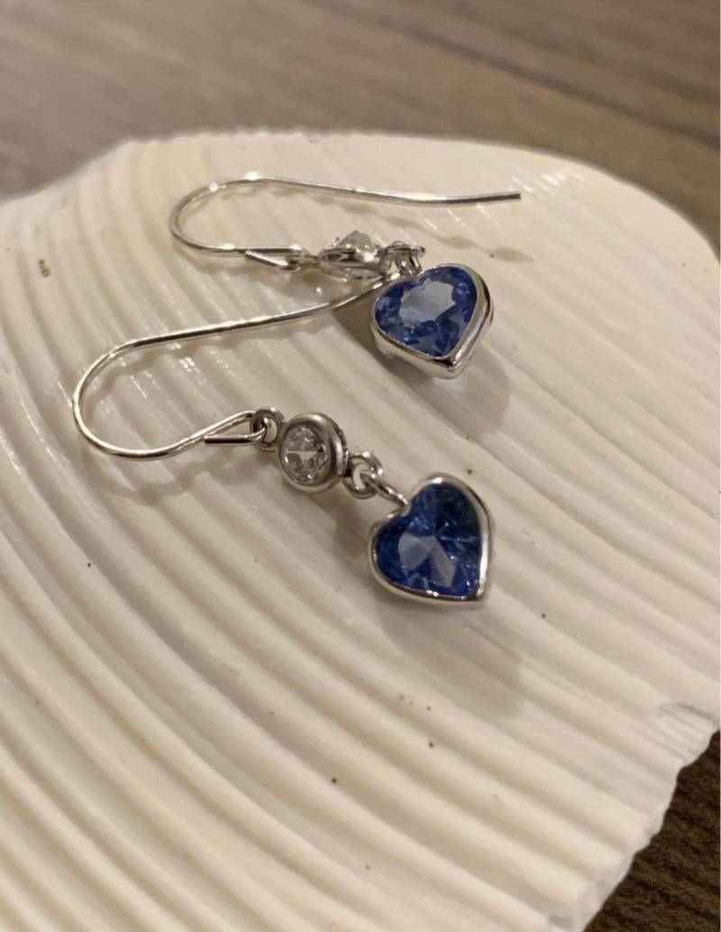 10Kt Weißgold Amethyst Ohrringe von BurhaniGem