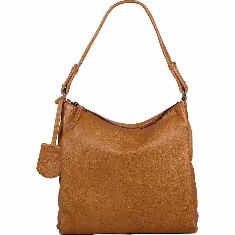 BURKELY JUST JOLIE HOBO Schultertasche-Cognac von Burkely