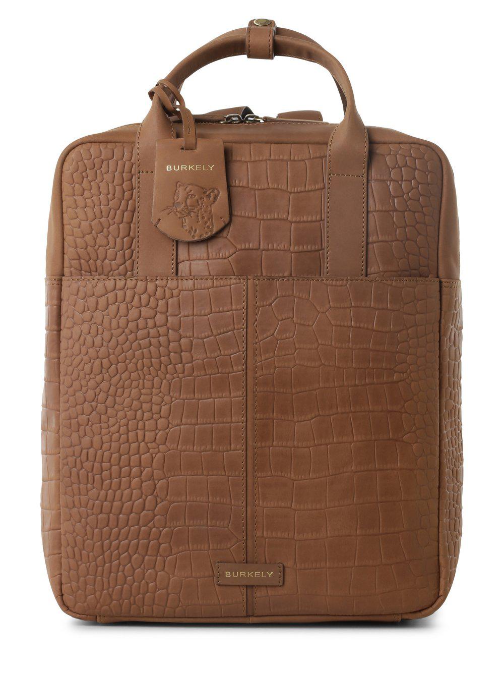 BURKELY Rucksack aus Leder Damen, cognac von Burkely