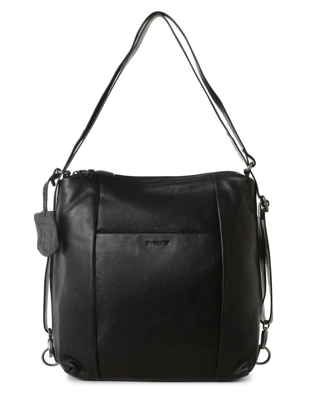 BURKELY Rucksack aus Leder Damen, schwarz von Burkely