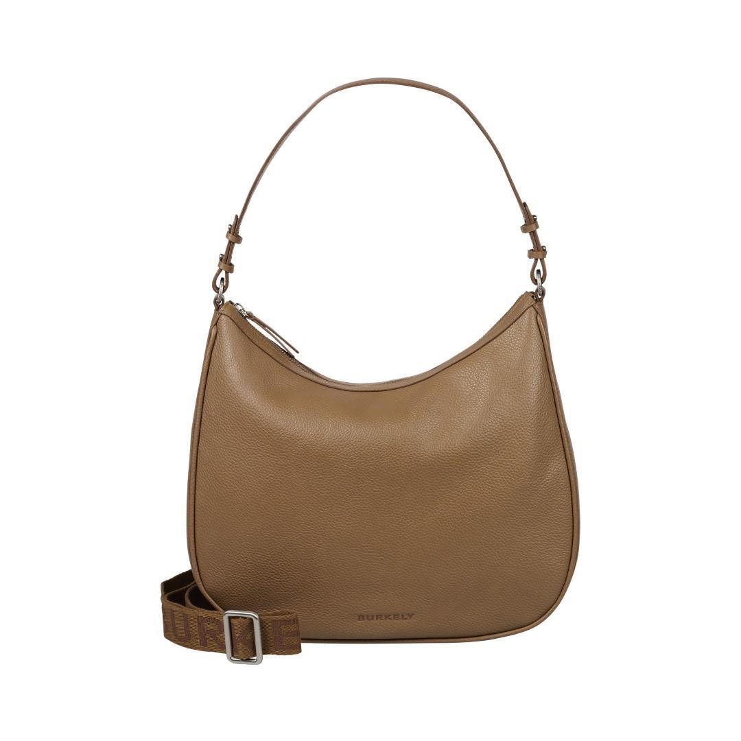 Burkely - ALWAYS AVA Beutel Always Ava Hobo Round Taupe Stone von Burkely