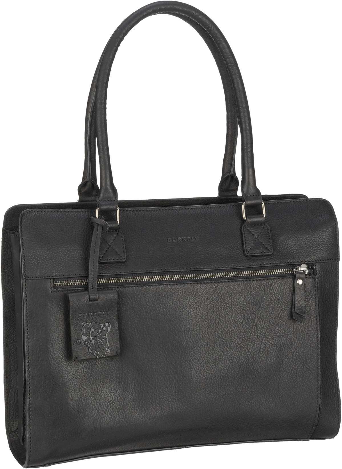 Burkely Antique Avery Handbag M 14'' 7001  in Schwarz (10.4 Liter), Aktentasche von Burkely