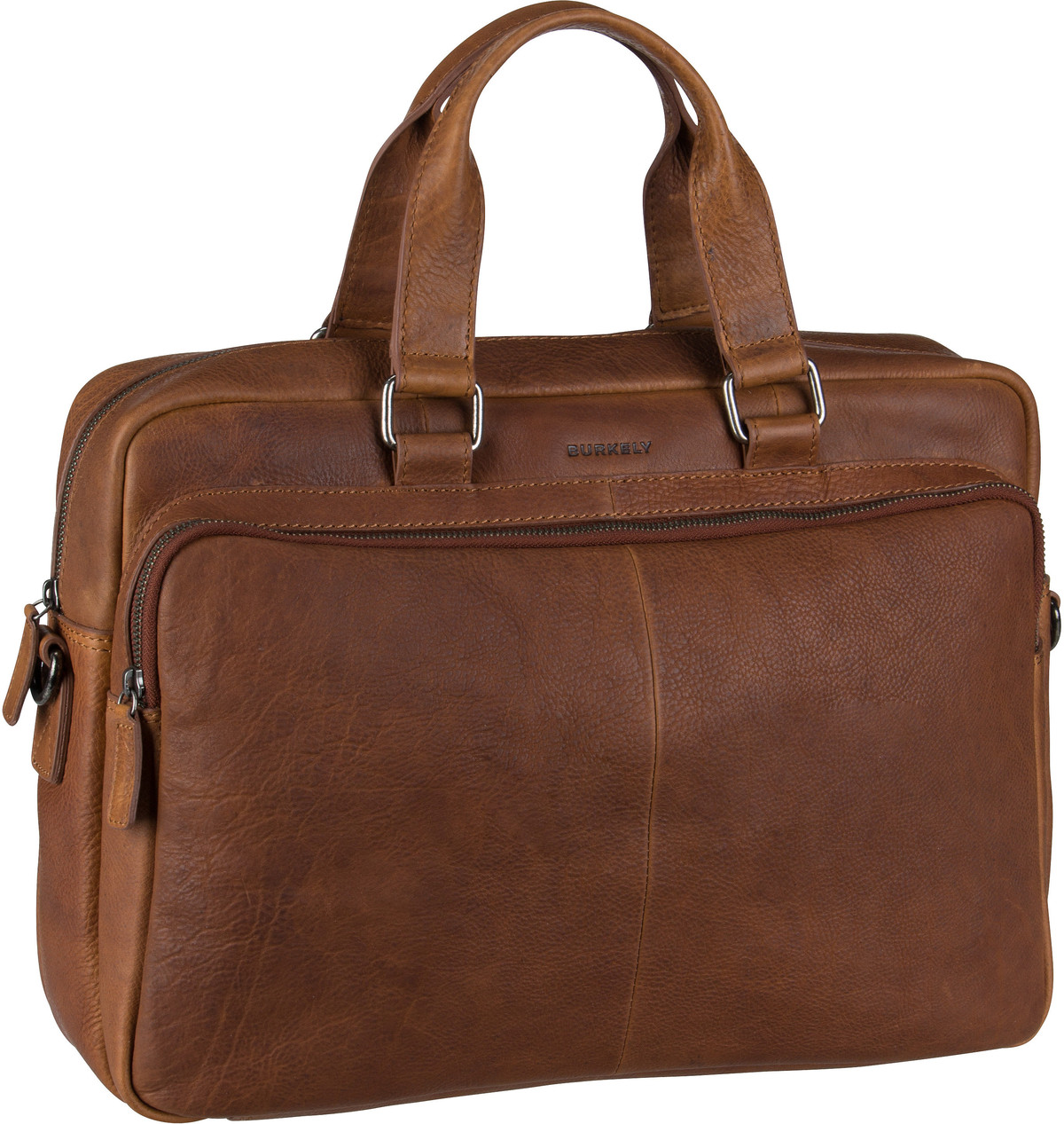 Burkely Antique Avery Workbag 1856  in Cognac (15.6 Liter), Aktentasche von Burkely