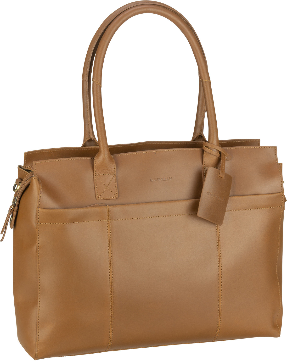 Burkely Vintage Doris Laptopbag 15.6''  in Cognac (11.4 Liter), Aktentasche von Burkely