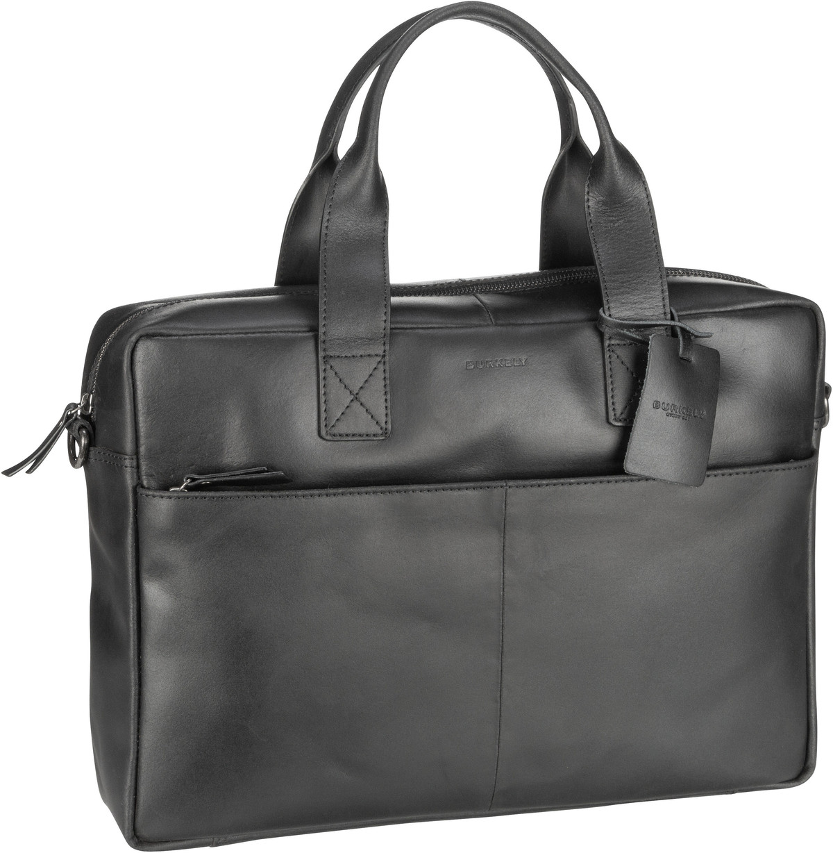 Burkely Vintage River Worker 15'' 7970  in Schwarz (11.5 Liter), Aktentasche von Burkely