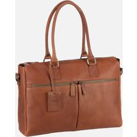 Burkely  - Antique Avery Laptop 15'' 6988 Cognac - Aktentasche  , 15.6 l von Burkely