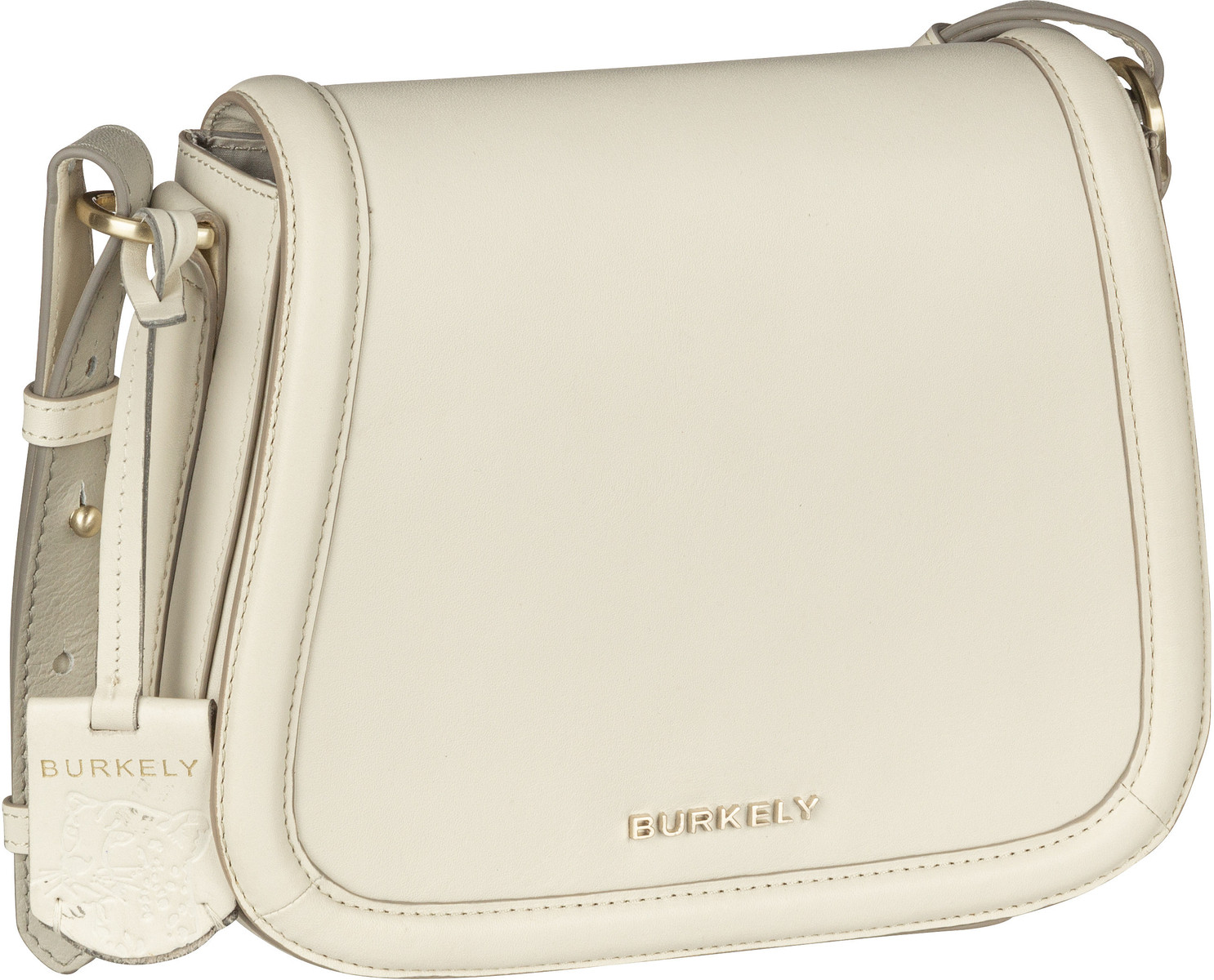 Burkely Beloved Bailey Satchel Bag  in Weiß (3.1 Liter), Saddle Bag von Burkely