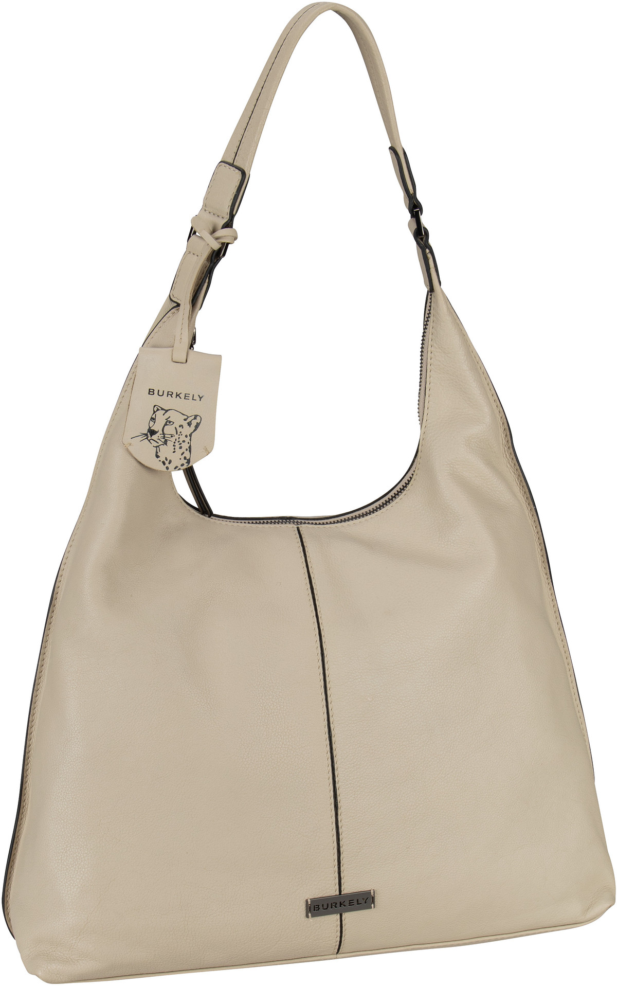 Burkely Mystic Maeve Shoulder Hobo  in Beige (12.9 Liter), Beuteltasche von Burkely