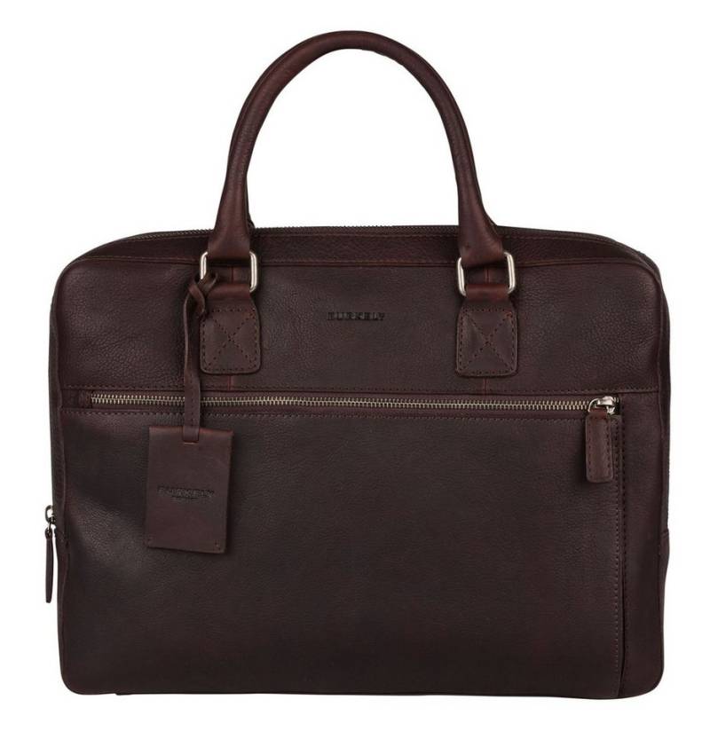 Burkely Businesstasche Laptopbag 13,3", aus echtem Leder von Burkely