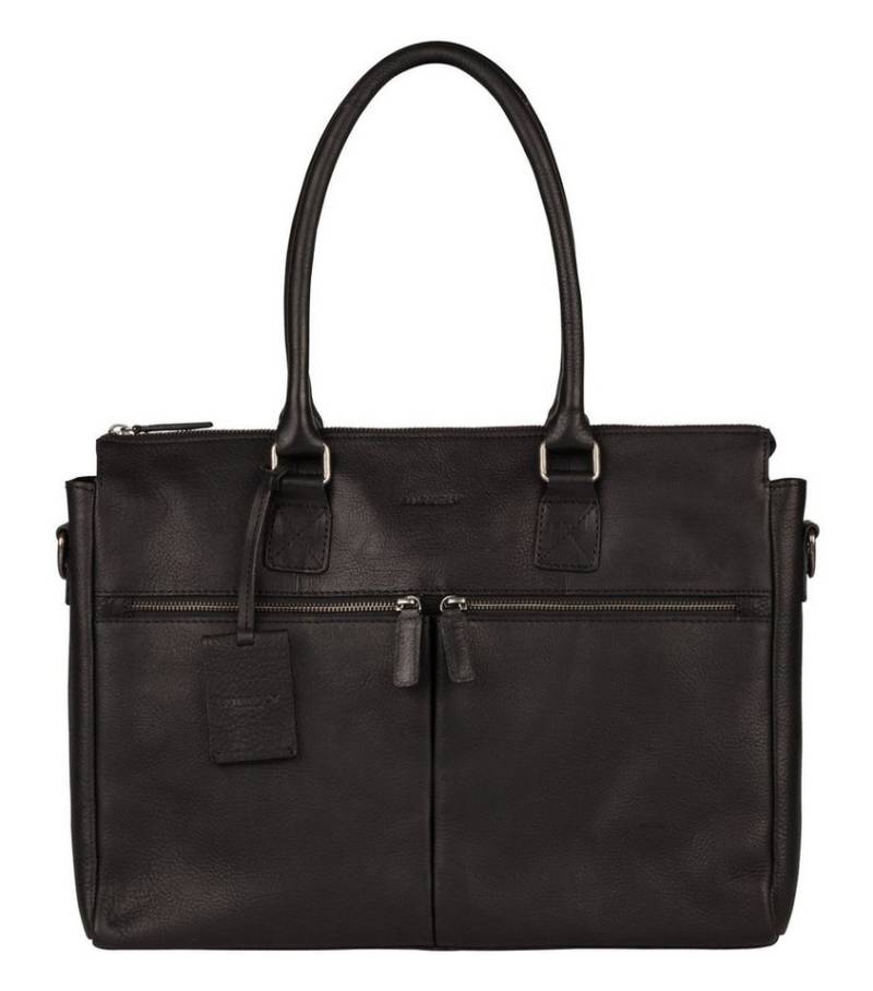 Burkely Businesstasche Laptopbag 15,6", aus echtem Leder von Burkely