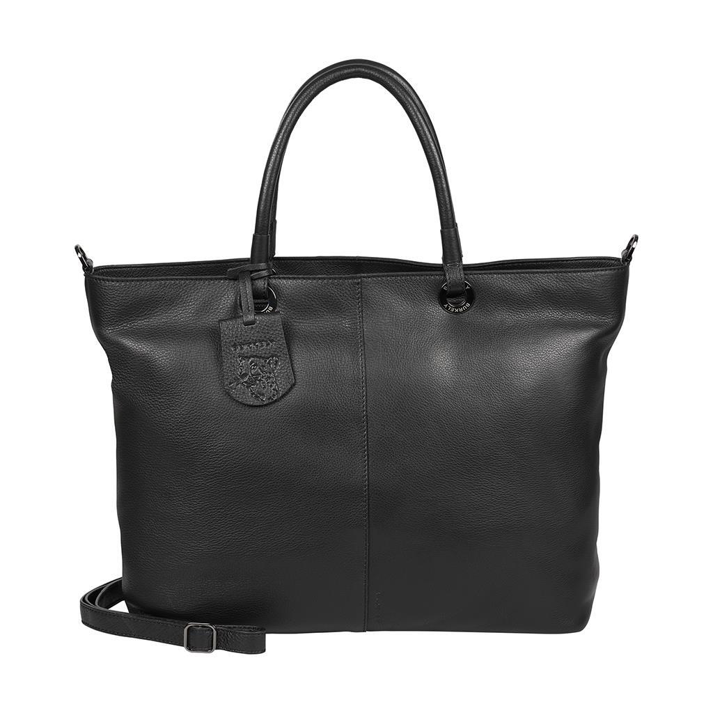 Burkely - Businesstasche Radiant Raeven Workbag 15,6 Bonfire Black 10 Bonfire Black - Gr. - XL von Burkely