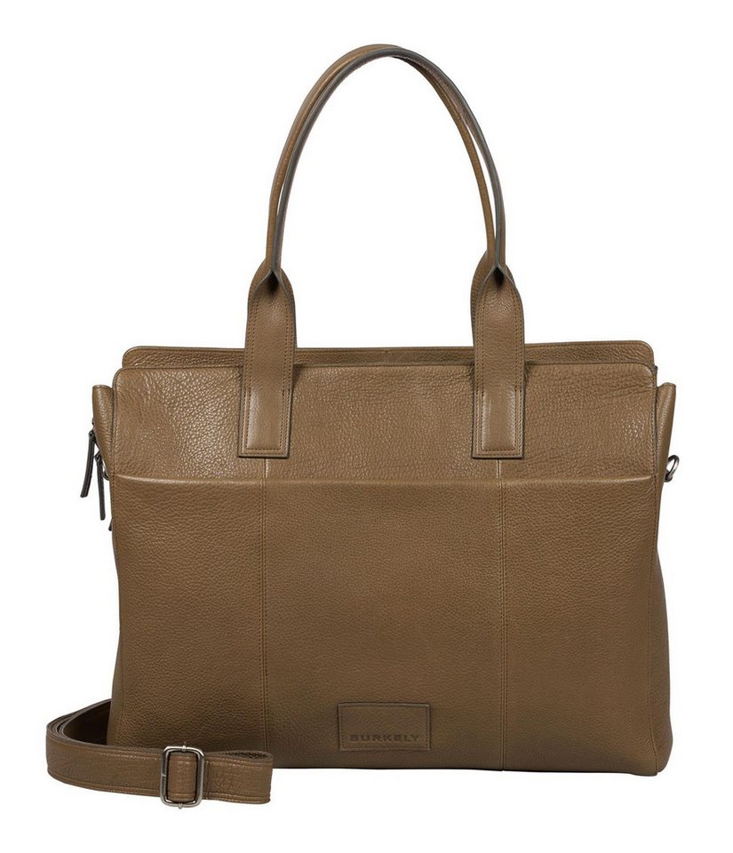 Burkely Businesstasche Workbag, aus echtem Leder von Burkely