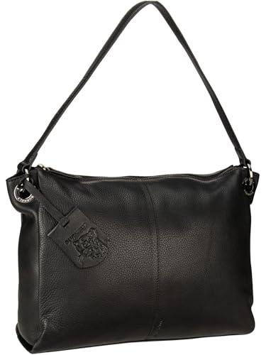 Burkely Damen Radiant Raeven Hobo Handtasche, schwarz von Burkely