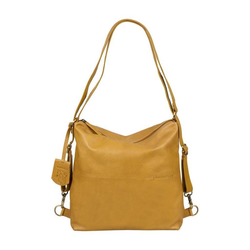 Burkely - Funktionsrucksäcke Natural Norah Backpack Hobo Yolk Yellow Gelb von Burkely