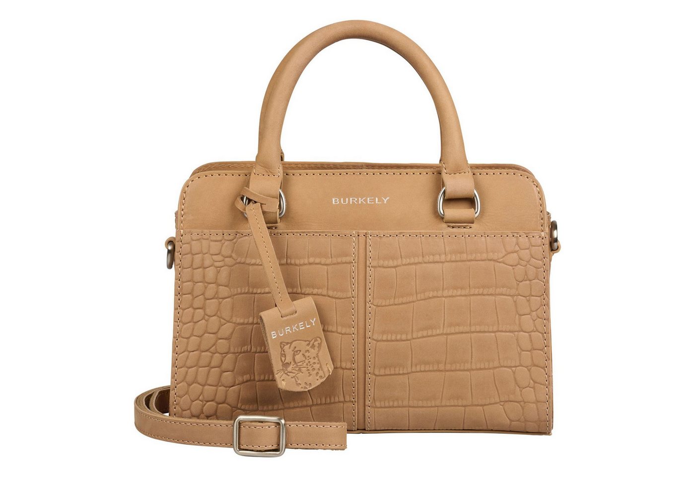 Burkely Handtasche Handbag, aus echtem Leder von Burkely