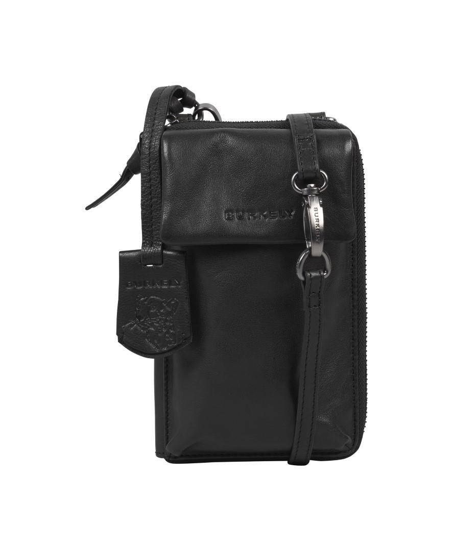 Burkely - JUST JOLIE Smartphone-Tasche Phone Wallet Black Schwarz von Burkely