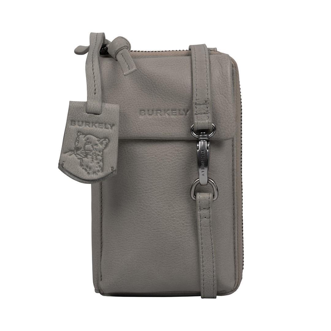 Burkely - JUST JOLIE Smartphone-Tasche Phone Wallet Groomy Grey Grau von Burkely