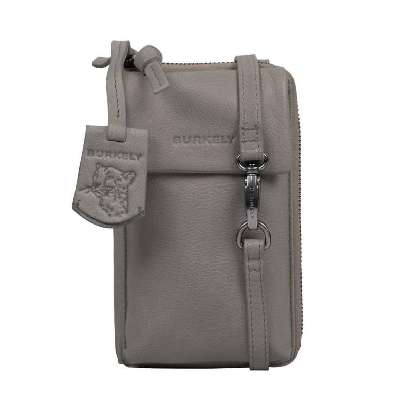 Burkely - JUST JOLIE Smartphone-Tasche Phone Wallet Groomy Grey Grau von Burkely