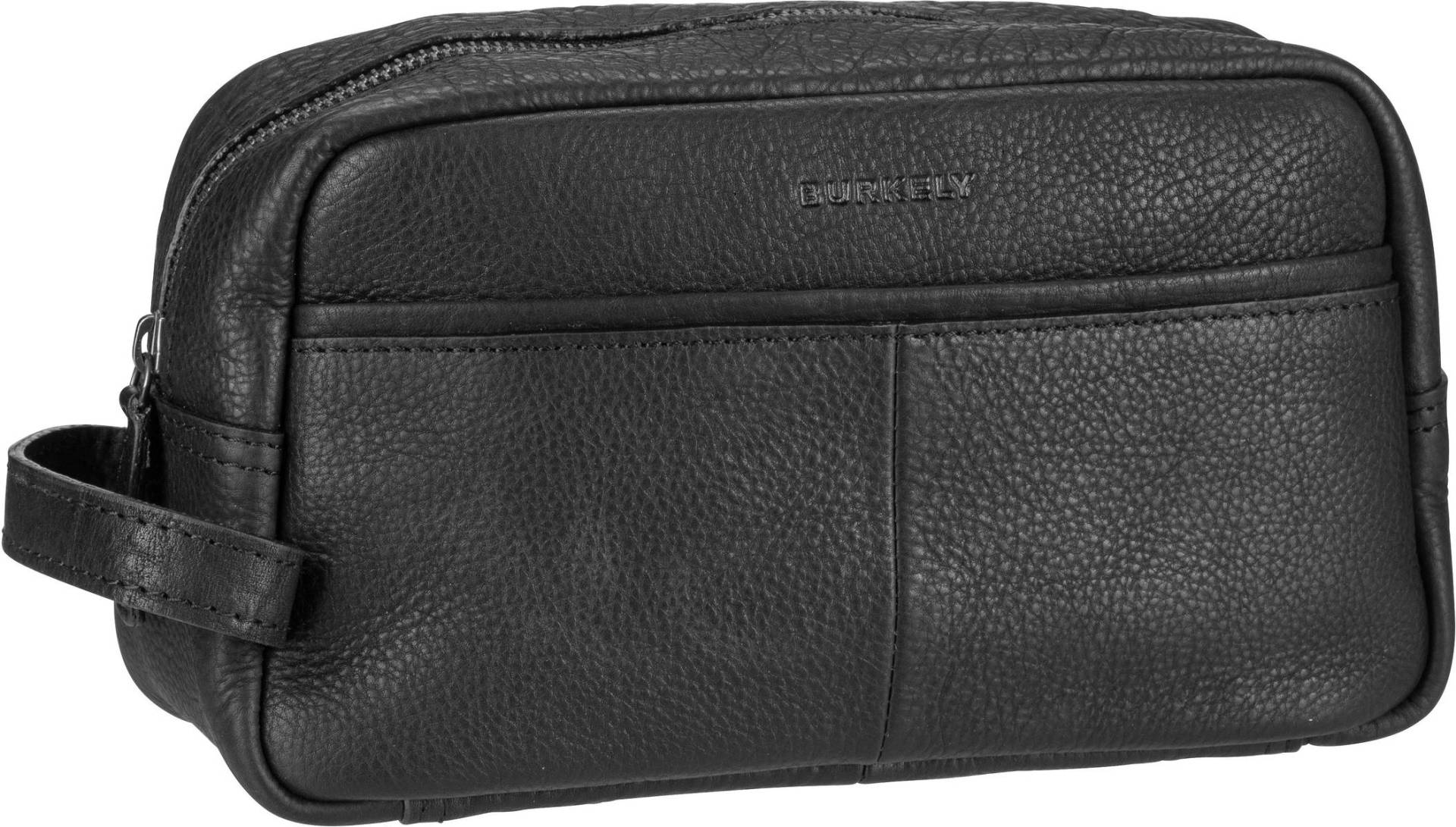 Burkely Antique Avery Toilet Bag 8417  in Schwarz (3.2 Liter), Kulturbeutel von Burkely