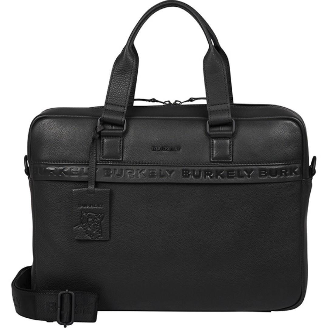 Burkely - MINIMAL MASON Laptoptasche Laptopbag 15,6 Black Schwarz von Burkely