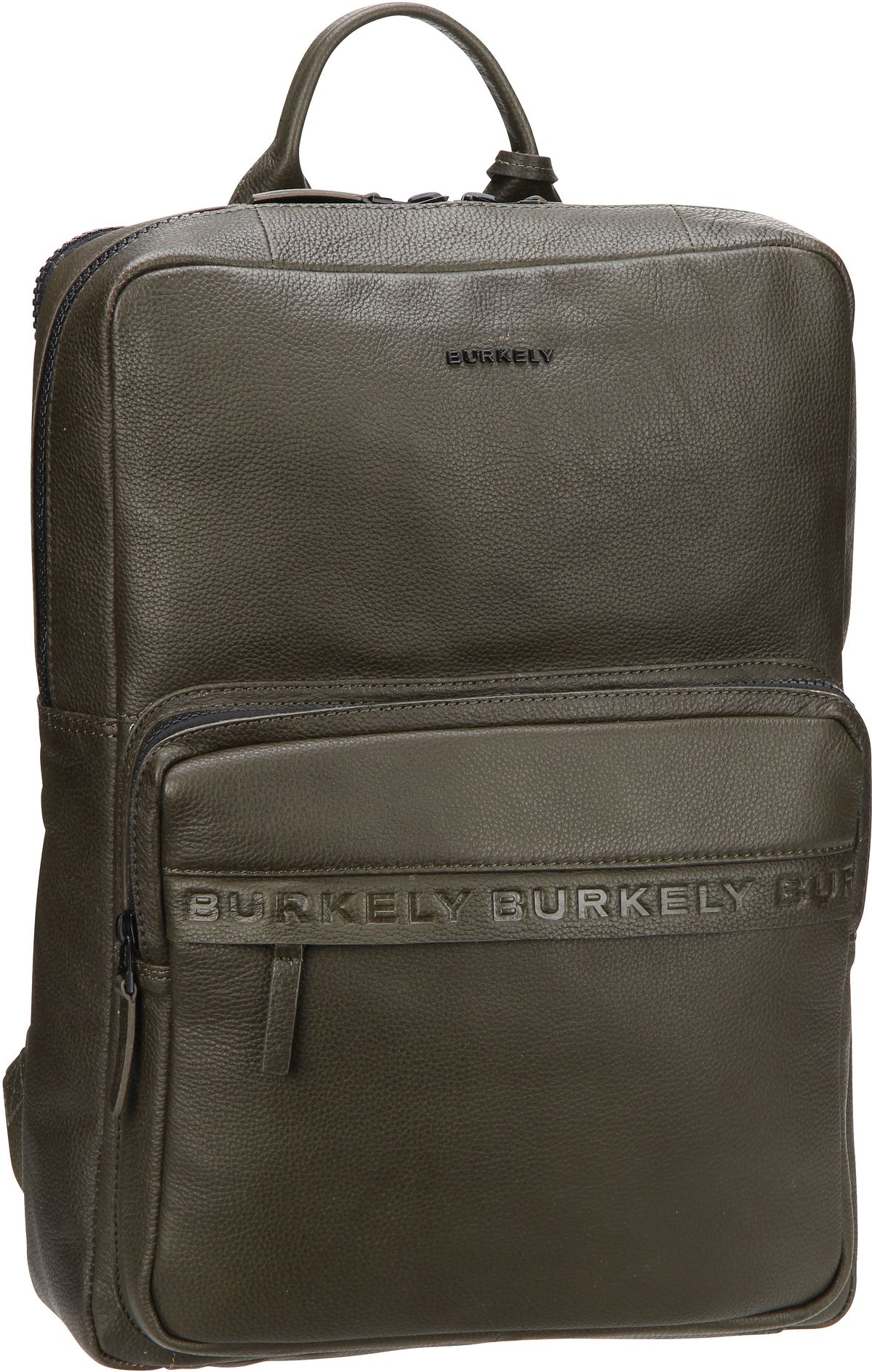 Burkely Minimal Mason 1000803  in Oliv (20.2 Liter), Laptoprucksack von Burkely