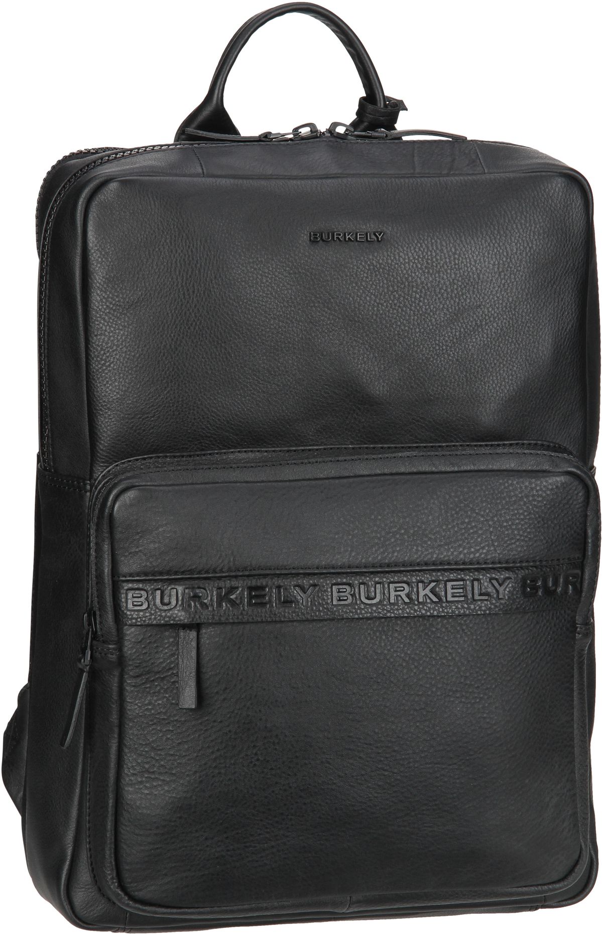 Burkely Minimal Mason 1000803  in Schwarz (20.2 Liter), Laptoprucksack von Burkely