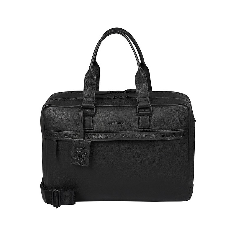 Burkely Minimal Mason Double Zip Laptopbag 15,6''-Black von Burkely