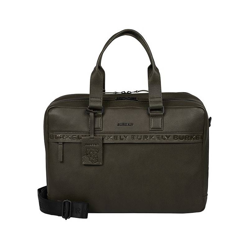 Burkely Minimal Mason Double Zip Laptopbag 15,6''-Green von Burkely