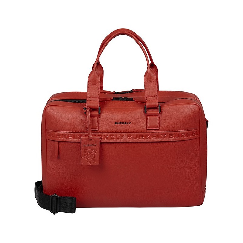 Burkely Minimal Mason Double Zip Laptopbag 15,6''-Red von Burkely
