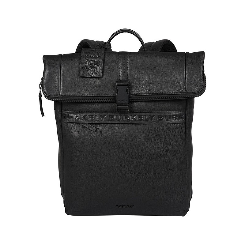Burkely Minimal Mason Rolltop Backpack 14"-Black von Burkely