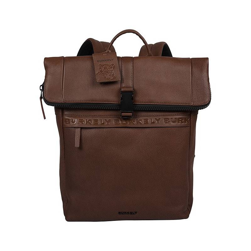 Burkely Minimal Mason Rolltop Rucksack 14"-Cognac von Burkely