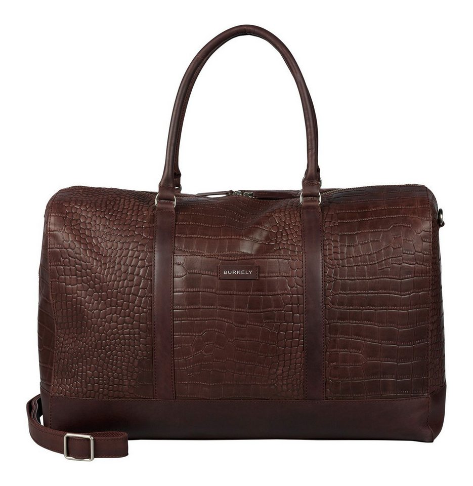 Burkely Reisetasche Weekender, aus echtem Leder von Burkely