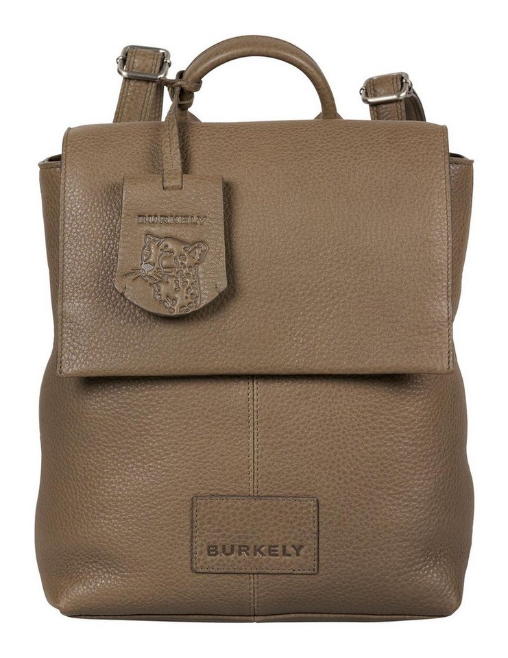 Burkely Rucksack Backpack Crossover, aus echtem Leder von Burkely