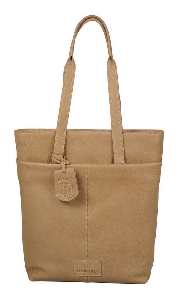 Burkely Rucksack Backpack Shopper (Set, 2-tlg), aus echtem Leder von Burkely