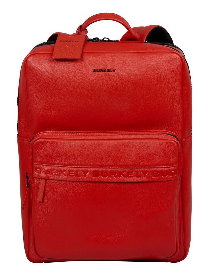 Burkely Rucksack Minimal, aus echtem Leder von Burkely