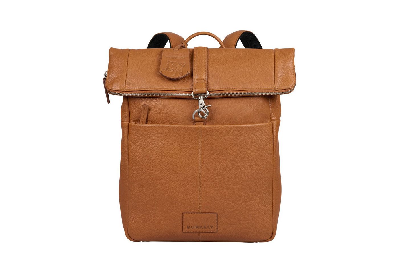 Burkely Rucksack Rolltop Backpack 14", aus echtem Leder von Burkely