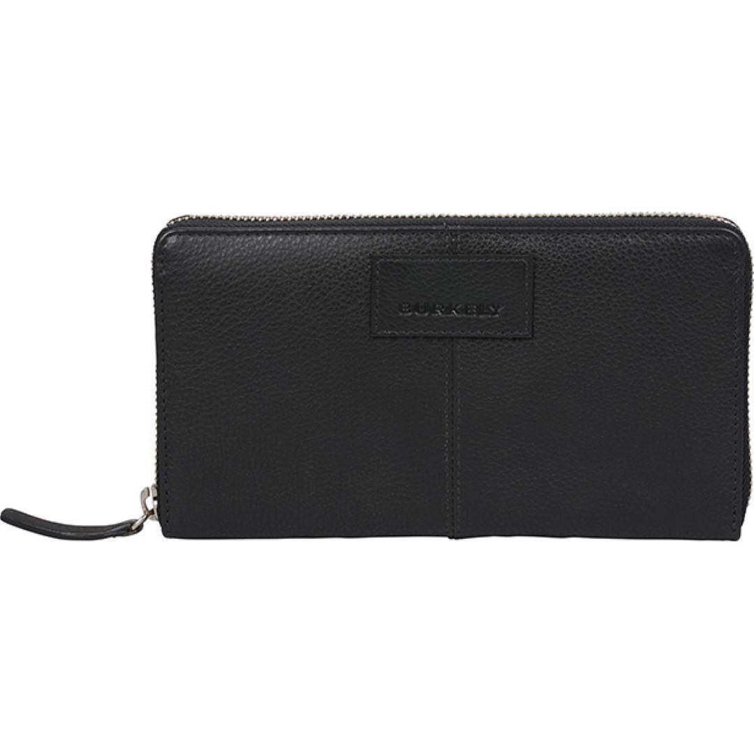 Burkely - SOUL SKY Börsen M. Rv Large Zip Around Wallet Black Schwarz von Burkely