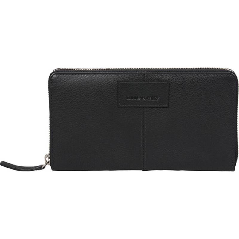 Burkely - SOUL SKY Börsen M. Rv Large Zip Around Wallet Black Schwarz von Burkely