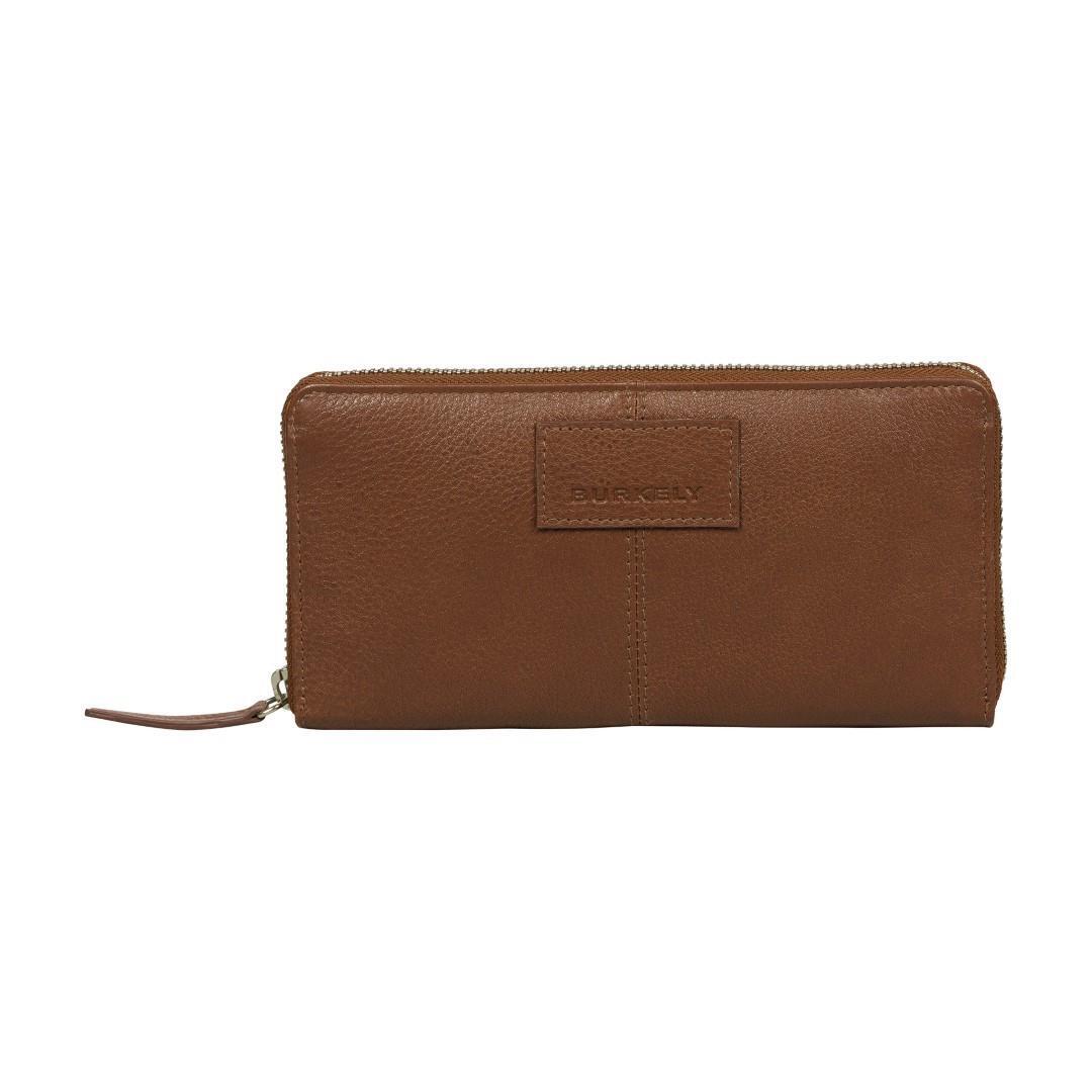 Burkely - SOUL SKY Börsen M. Rv Large Zip Around Wallet Chestnut 23 chestnut von Burkely