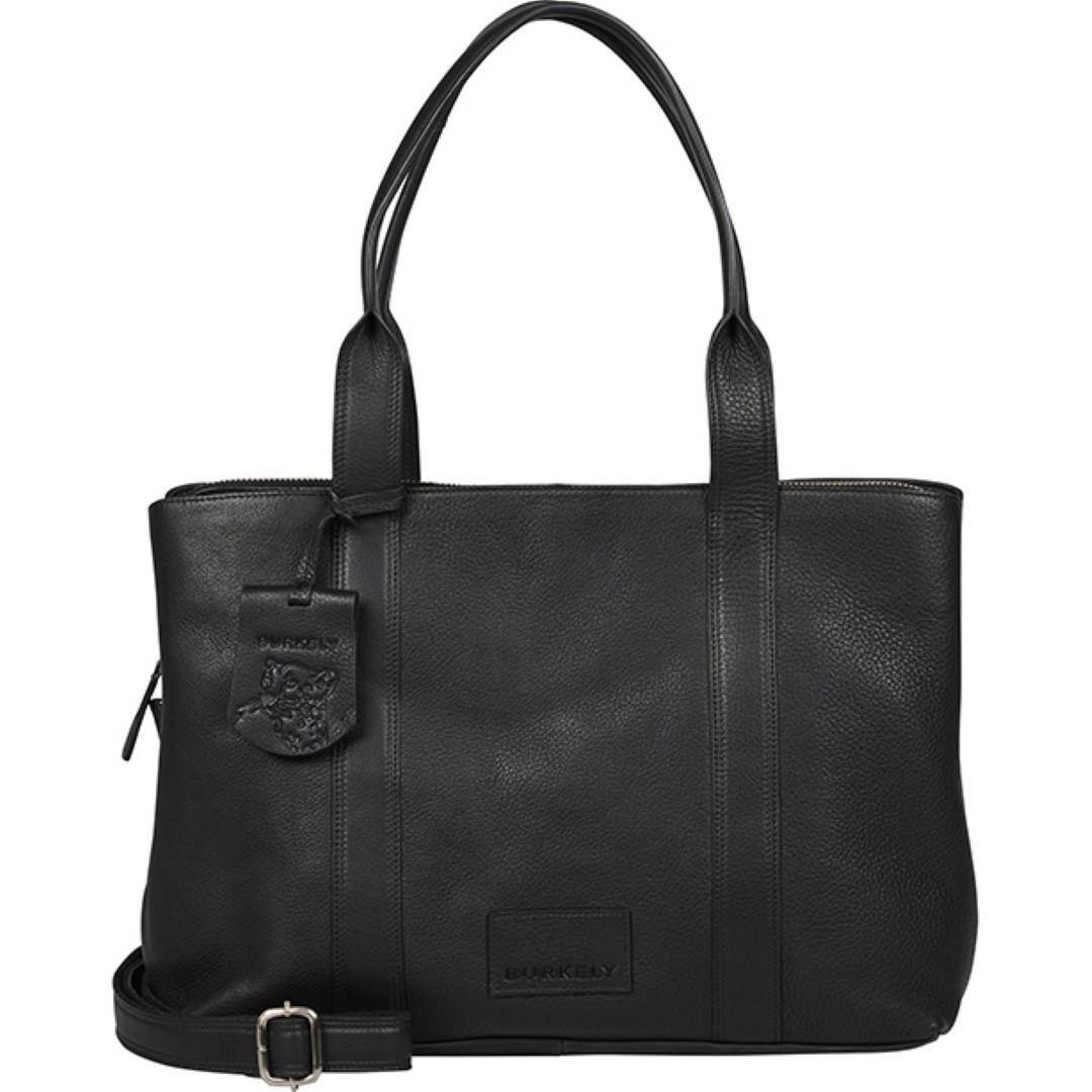 Burkely - SOUL SKY Businesstasche Workbag 13.3 Black 10 beach black - Gr. - L von Burkely