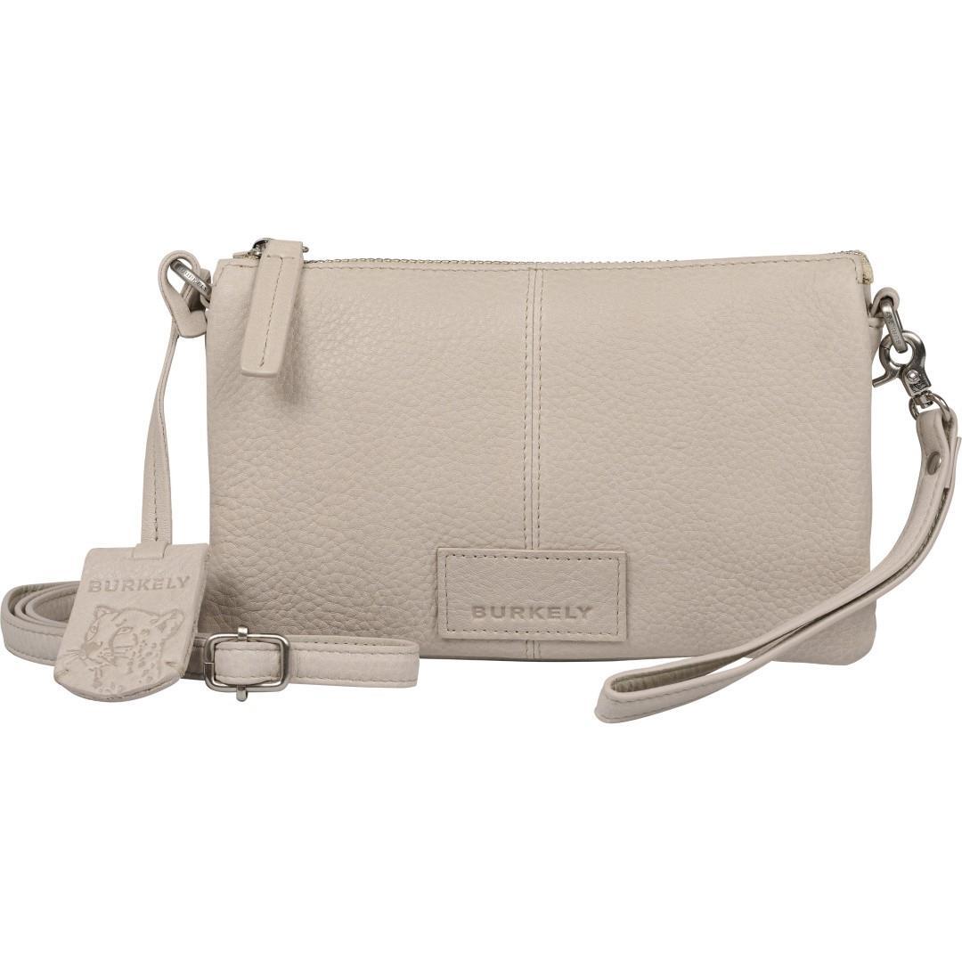 Burkely - SOUL SKY Handtasche Mit Reißversc Triple Pocket Zip Gentle Grey Grau von Burkely