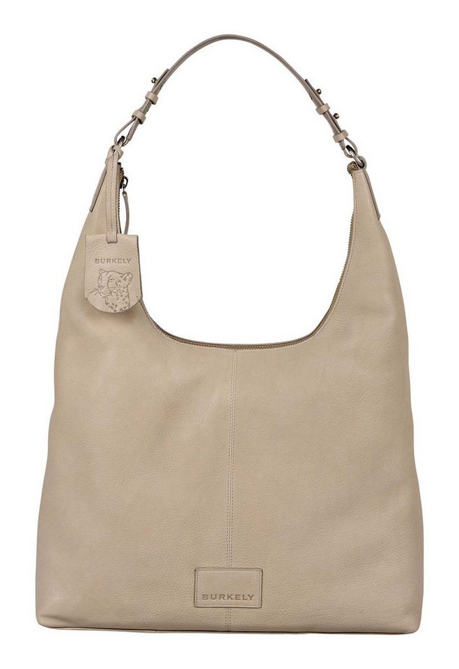 Burkely Schultertasche Hobo Bag, aus echtem Leder von Burkely