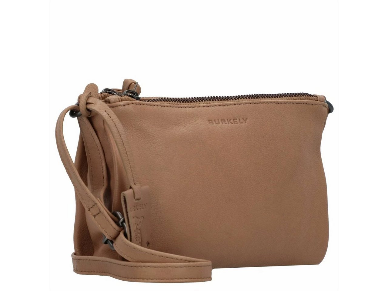 Burkely Schultertasche JUST JOLIE Schultertasche, taupe von Burkely